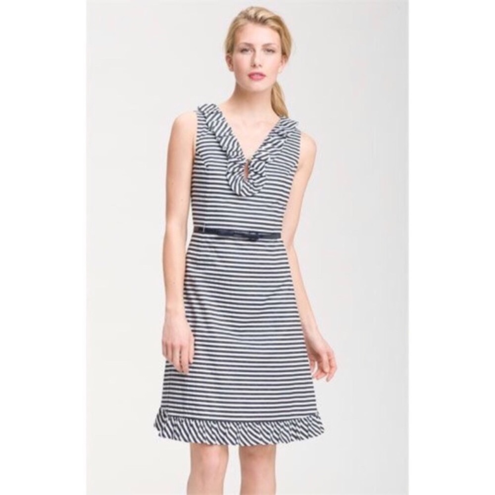 Kate Spade Stripe  W/Ruffles Dress🎀